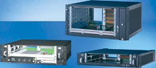 The 2 Slot/2 U, 2 Slot/3 U and 5 Slot/5 U AdvancedTCA systems from Schroff